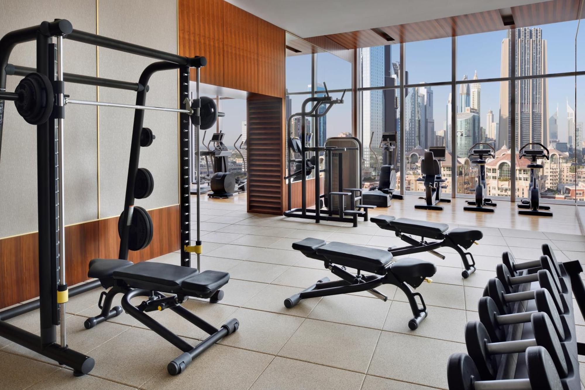 Kempinski The Boulevard Ντουμπάι Εξωτερικό φωτογραφία The gym at the Westin Dubai