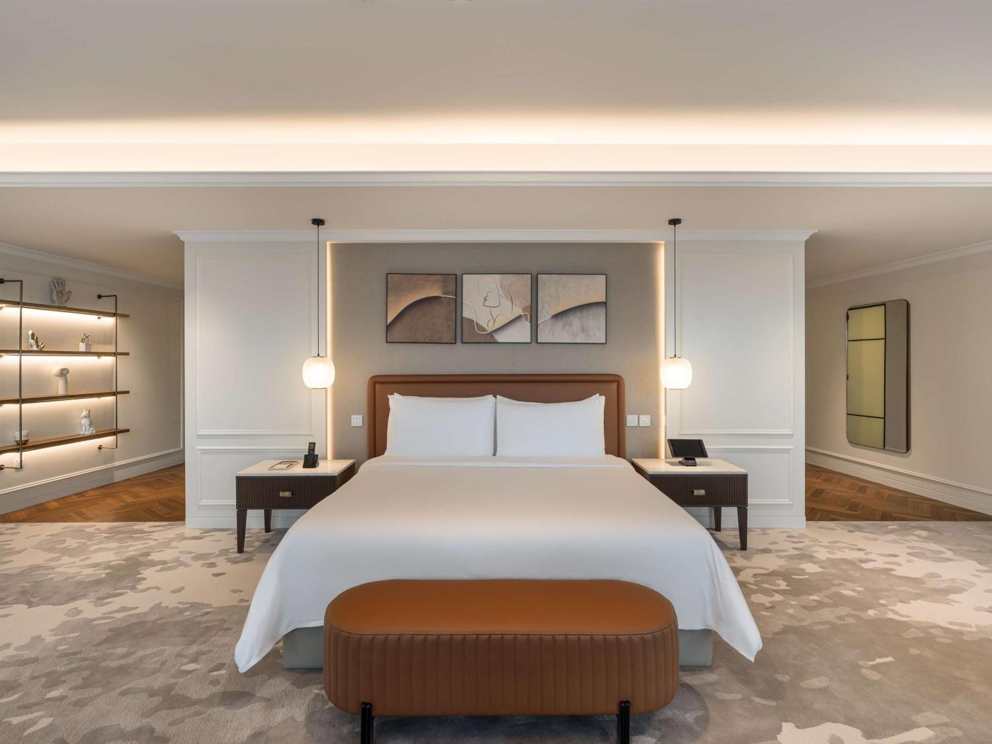 Kempinski The Boulevard Ντουμπάι Εξωτερικό φωτογραφία A bedroom at the hotel