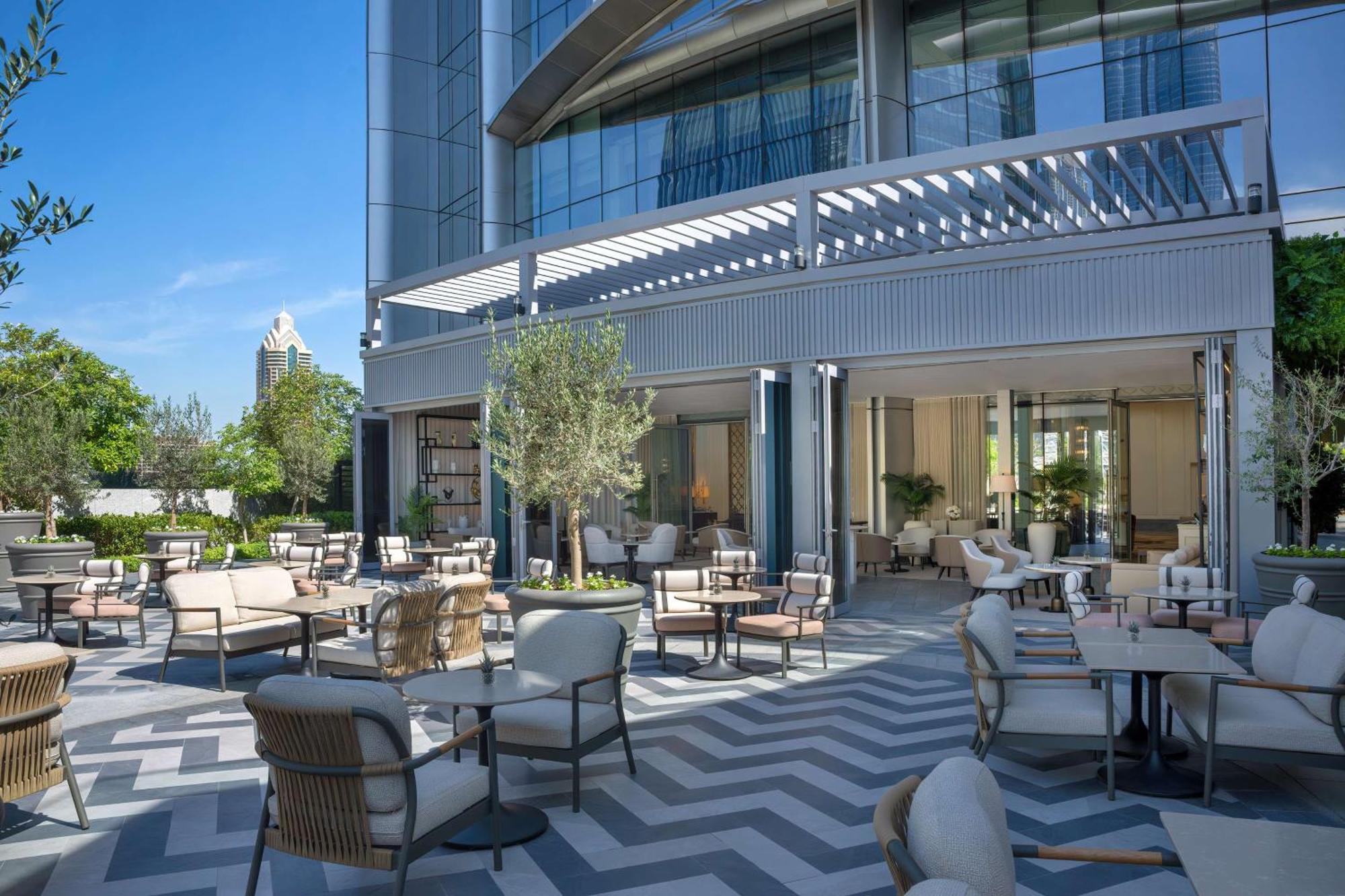 Kempinski The Boulevard Ντουμπάι Εξωτερικό φωτογραφία The Terrace at The Dorchester