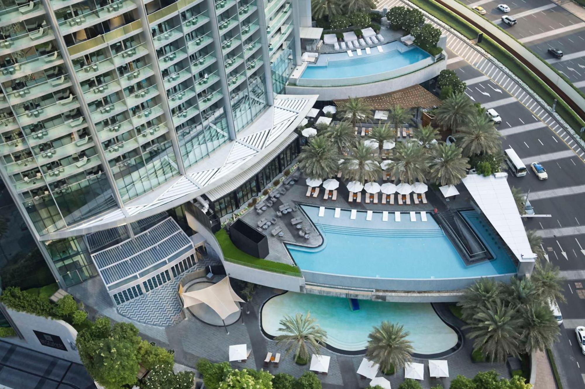 Kempinski The Boulevard Ντουμπάι Εξωτερικό φωτογραφία The swimming pool